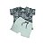 Conjunto Floral Preto e Branco Camiseta e Shorts - Imagem 1