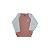 Conjunto Blusa e Calça Laranja de Coração - Imagem 2