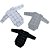 Kit Body Hipster Preto, Branco e Cinza - Imagem 1