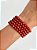 Pulseira de Jaspe Vermelho Redonda 6mm - Coragem, Atitude, Vitalidade e Saúde - Imagem 3