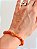 Pulseira de Aventurina Laranja Redonda 6mm - Novas Oportunidades; Superação de Bloq Emoc; Criatividade; Motivação - Imagem 1