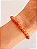 Pulseira de Aventurina Laranja Redonda 6mm - Novas Oportunidades; Superação de Bloq Emoc; Criatividade; Motivação - Imagem 3