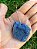 Corrente de Prata 925 com Pingente de Pedra Bruta de Quartzo Azul - Imagem 1