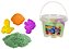Balde areia com forminhas - 300g - Imagem 1