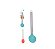 Colher de Silicone com cabo inox Candy - Imagem 1