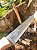 Kit Churrasco - Tábua de Bambu 52x37 Personalizada e kit com garfo e faca - Imagem 7