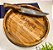 Kit para Churrasco - Gamela Redonda e Faca Artesanal Personalizados - Imagem 2