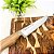 Kit para Churrasco - Tábua Madeira Invertida Teca & Faca Artesanal Personalizadas - Imagem 3