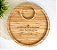 Gamela com Divisórias em Bambu 33x33cm Personalizada - Imagem 2