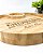 Gamela com Divisórias em Bambu 33x33cm Personalizada - Imagem 3