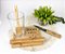 Conjunto Caipirinha 5 Peças Em Bambu Personalizado - Imagem 1
