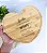 Tábua de Coração em Bambu Personalizada 27x24 cm - Imagem 1