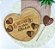 Tábua de Coração em Bambu Personalizada 27x24 cm - Imagem 1