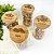 Kit Potes Herméticos 770ml Com Tampa de Bambu 4 Pçs Personalizados - Imagem 6