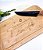Kit Tábua em Bambu 50x30 e Faca Artesanal 8 Polegadas Personalizado - Imagem 5