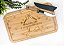 Kit Tábua em Bambu 50x30 e Faca Artesanal 8 Polegadas Personalizado - Imagem 8