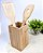 Conjunto Utensílios em Bambu 3 Peças Personalizado - Imagem 1