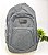 Mochila em Poliester Cinza Personalizada - Imagem 1