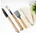 Conjunto com 4 Utensílios para Churrasco Personalizado - Cabo de Bambu - Imagem 1