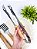Conjunto com 4 Utensílios para Churrasco Personalizado - Cabo de Bambu - Imagem 4
