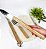Conjunto com 4 Utensílios para Churrasco Personalizado - Cabo de Bambu - Imagem 9