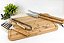 Kit Churrasco - Tábua em Bambu 50x30cm e Conjunto Utensílos 4 Peças Personalizado - Imagem 3