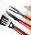 Conjunto com 4 Utensílios para Churrasco Personalizado - Cabo de Madeira - Imagem 10