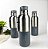 Garrafa Térmica Urbana 450ml Inox/Cinza Personalizada - Imagem 1