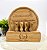 Kit Para Queijo Bambu C/ Base 6 Pçs Personalizado - Casamento - Imagem 1