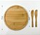 Kit Tábua Bambu C/2 Espátulas Personalizado - Casamento - Imagem 7