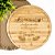 Tábua de Corte Bambu Personalizada - Batizado - Imagem 3
