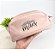 Necessaire Estojo Feminina de Couro Legítimo Personalizada - Mãe - Imagem 1