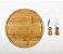 Kit para Queijo 3 Peças em Bambu Personalizado - Imagem 3