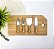 Kit para Queijo Retangular em Bambu Personalizado - Imagem 2