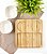 Conjunto para Petiscos e Patês em Bambu Personalizado - Imagem 1
