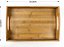 Bandeja para servir em Bambu - 35cm Personalizada - Imagem 8