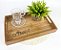 Bandeja para servir em Bambu - 35cm Personalizada - Imagem 1