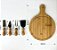 Kit para queijo em Bambu/ Inox - 5 peças Personalizado - Imagem 10