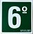 PLACA 6° ANDAR - Imagem 1