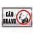 CÃO BRAVO C/ IMAGEM - Imagem 1