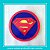 Placa Decorativa  Super Homem - Imagem 1
