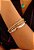 Bracelete Triângulo Cravejado - Imagem 2