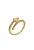 Anel Cravejado Gota Ajustável - Imagem 1