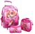 Kit Escolar Mochila Patrulha Canina Com Carrinho de Rodinha, Lancheira Térmica e Estojo - Imagem 1