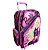 Mochila Escolar Barbie Rock Com Rodinhas - Imagem 1