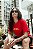 Camiseta Mais Corre "Fortune Flower" Vermelha - Imagem 4