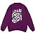 Moletom Careca MCMD "Counting" Roxo - Imagem 1