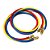 Mangueira Manifold 1,50mt gas r22/134/404/407 1/4 sae - Imagem 2
