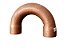 Curva de Cobre 1.5/8 180° Graus solda - Imagem 1
