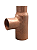 Tee de Cobre 1.1/8 X 7/8 X 7/8 - Imagem 3